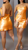 Soft Life Mini Dress Orange