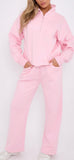 Falling 4 U Sweatsuit -Pink