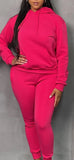 Winter Bae Jogger Set -pink