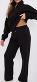 Falling 4 U Sweatsuit -Black