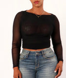 Classy Girl Top Black
