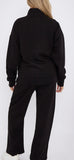 Falling 4 U Sweatsuit -Black