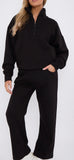 Falling 4 U Sweatsuit -Black