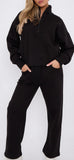 Falling 4 U Sweatsuit -Black