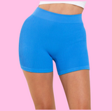 Biker shorts -blue