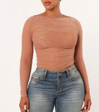 Classy Girl Top Nude