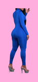 My Way Jumpsuit -royal blue