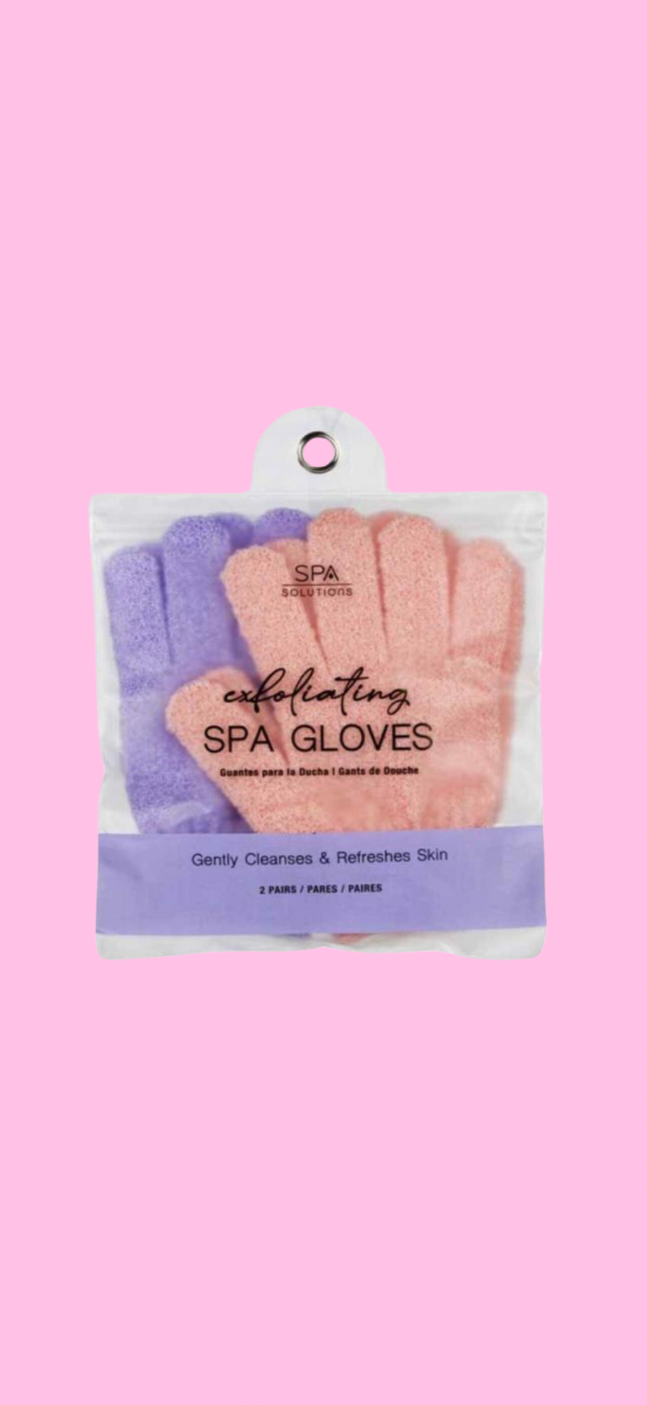 Exfoliating Spa Gloves 2 pack